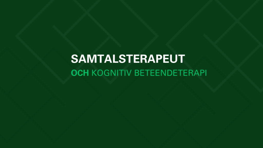 Samtalsterapeut